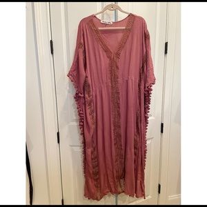 Michael Stars swim coverup caftan